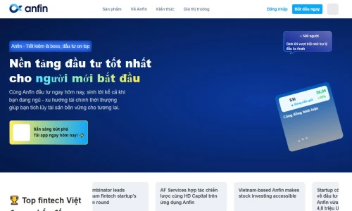 Anfin 2025: Đánh Giá App Đầu Tư Cổ Phiếu Lẻ Tốt Nhất Cho Người Mới Bắt Đầu