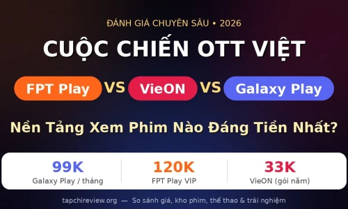 FPT Play vs VieON vs Galaxy Play: Dịch Vụ Xem Phim Trực Tuyến Nào Tốt Nhất Năm 2026?