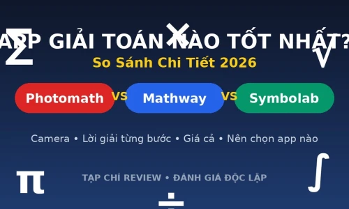 Photomath vs Mathway vs Symbolab: App Giải Toán Nào Tốt Nhất Năm 2026?