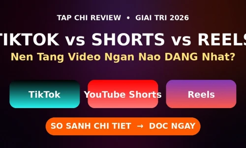 TikTok vs YouTube Shorts vs Reels: Nền Tảng Video Ngắn Nào Đáng Nhất 2026?