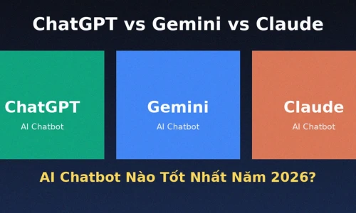 ChatGPT vs Gemini vs Claude: Dịch Vụ AI Chatbot Nào Tốt Nhất Năm 2026?