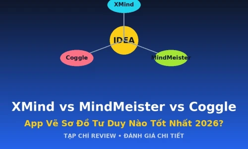 XMind vs MindMeister vs Coggle: App Vẽ Sơ Đồ Tư Duy Nào Tốt Nhất Cho Sinh Viên Năm 2026?