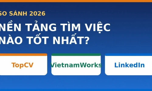 TopCV vs VietnamWorks vs LinkedIn: Nền Tảng Tìm Việc Nào Tốt Nhất Năm 2026?