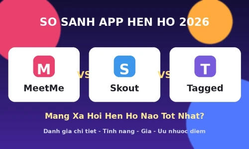 MeetMe vs Skout vs Tagged 2026: Mạng Xã Hội Hẹn Hò Nào Đáng Dùng Nhất?