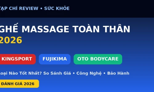 Ghế Massage Toàn Thân: Kingsport vs Fujikima vs Oto Bodycare — Loại Nào Tốt Nhất Năm 2026?