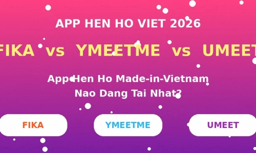 Fika vs Ymeetme vs Umeet 2026: App Hẹn Hò Việt Nào Đáng Tải Nhất?