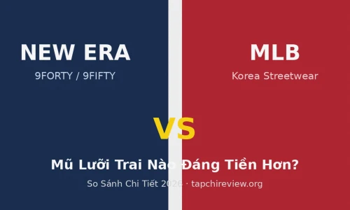 New Era vs MLB: Thương Hiệu Mũ Lưỡi Trai Nào Đáng Tiền Hơn Năm 2026?