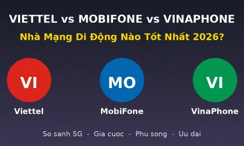 Viettel vs MobiFone vs VinaPhone: Nhà Mạng Di Động Nào Tốt Nhất Năm 2026?
